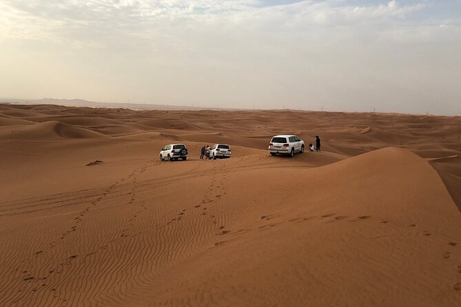 Desert Safari Dubai - Sunset over red sand