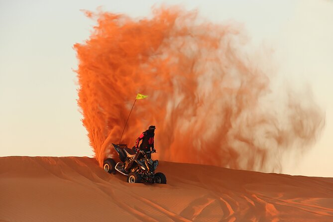 Desert Safari Dubai BBQ Dinner & Live Shows - Red dunes, sunset, and a full evening out