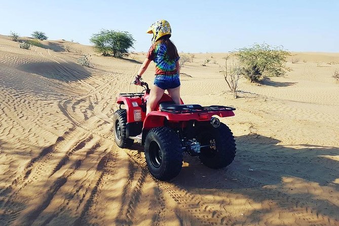Desert Safari Dubai (PREMIUM VIP) - Camel riding, henna, and Arabic clothing