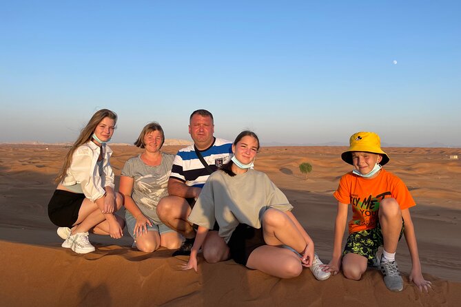 Desert Safari Dubai with BBQ - dinner, Sandboarding - Camp activities with henna, sheesha, and Arabic dress