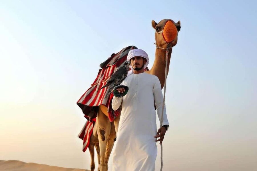 Desert Safari Dubai with Camel Ride, Sandboarding & Dinner - Lahbab: quad bikes and high dunes