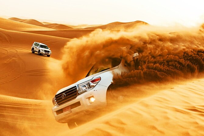 Desert Safari Experience with Dune Bashing and Dinner in Dubai - Key points at a glance