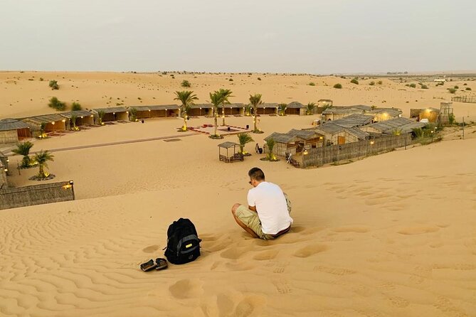 Desert Safari Experience with Dune Bashing and Dinner in Dubai - Shawarma, falafel, and a BBQ buffet