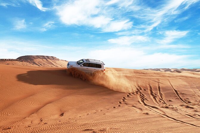 Desert Safari in 4x4 Car with BBQ Dinner and Belly Dance - Key points at a glance