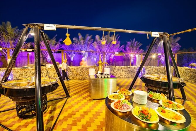 Desert Safari in 4x4 Car with BBQ Dinner and Belly Dance - Belly dancing, tanura dancing, and the fire show