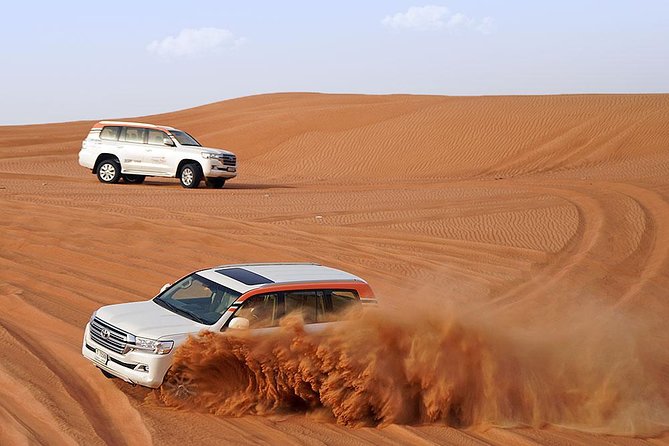 Desert Safari in 4X4 through Lahbab Desert with BBQ Dinner - Leaving Dubai for the red dunes of Lahbab