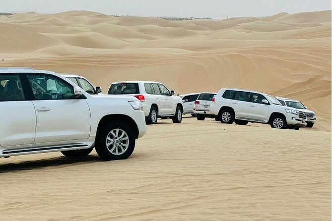 Desert Safari In Dubai With 4x4 Pick & Drop & Live Show - The 4x4 ride to Lahbab