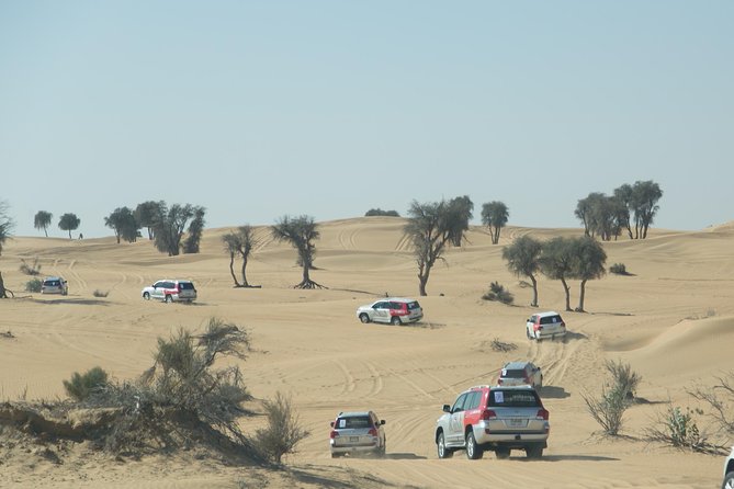 Desert Safari in Dubai with full package - no hidden cost - Catching the sunset before the camp