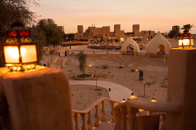 Desert Safari: Luxury Fortress Dinner, Camel Ride & Dune Bashing - Camel and horse rides are brief but easy to fit in