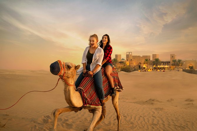 Desert Safari: Luxury Fortress Dinner, Camel Ride & Dune Bashing - The evening show packs in several performance styles