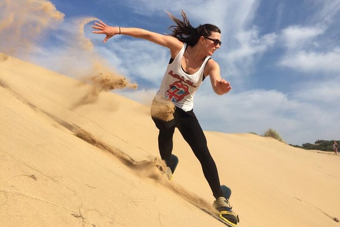 Desert Safari Morning with Camel Ride and Sand Boarding - Cold drinks after the sand