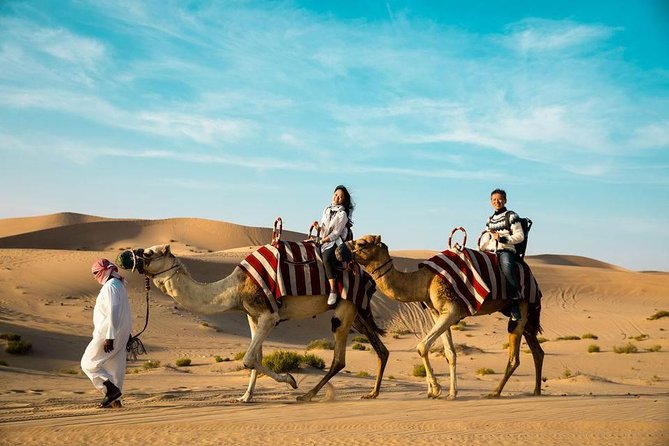 Desert Safari Trip, 6 Hour Fun, Friends & Family, Camel Ride & Dinner Included. - Pickup from Dubai and Sharjah requires patience