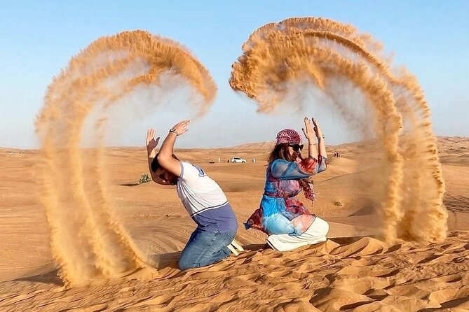 Desert Safari with 30 Minutes Dune Buggy on High Red Dunes in Dubai - Red dunes, buggy wheels, and a long afternoon