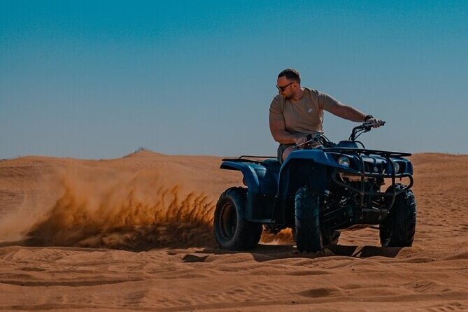 Desert Safari with 30 Minutes Quad Biking on High Red Dunes (Complete Package) - Camp activities: camel ride, henna and sheesha