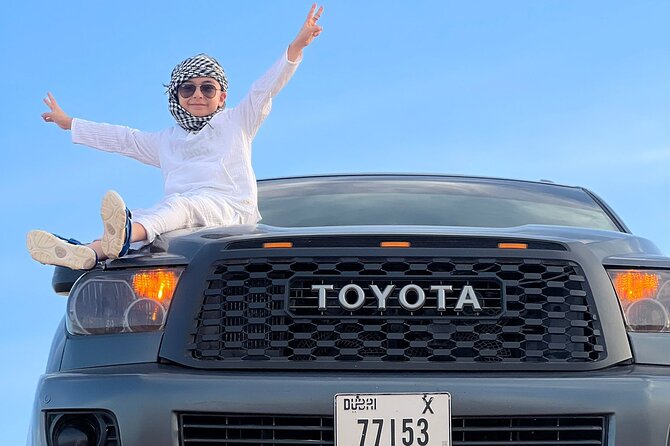 Desert Safari with 4x4 Dune Bashing Camel Ride Sand Boarding - Key points at a glance