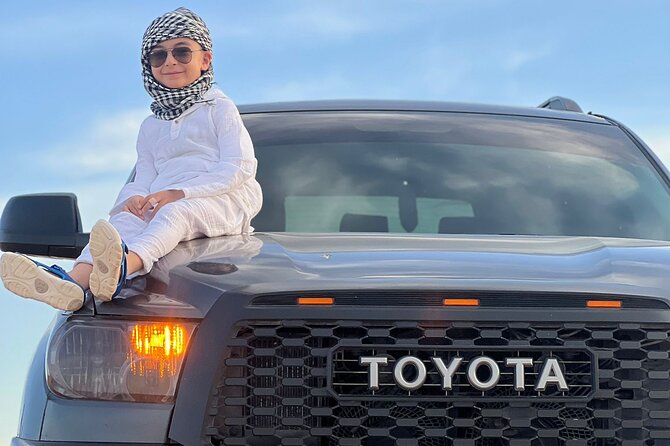 Desert Safari with 4x4 Dune Bashing Camel Ride Sand Boarding - Pickup at 2:00 pm
