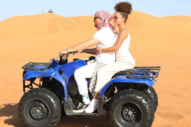 Desert Safari with BBQ Dinner (Quad Bike Optional) - Belly dancing, tanoura, and the fire show