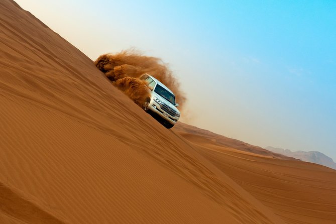 Desert Safari with Entertainment & BBQ Dinner-Heritage Camp - Sunset photos before camp time