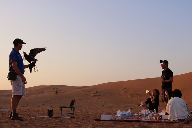 Desert Safari with Entertainment & BBQ Dinner-Heritage Camp - Red dunes, dune bashing, and sand boarding