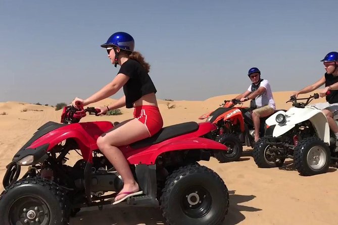 Desert Thrills: Evening Safari with Quad Bike & Camp Activities - BBQ dinner and live evening shows