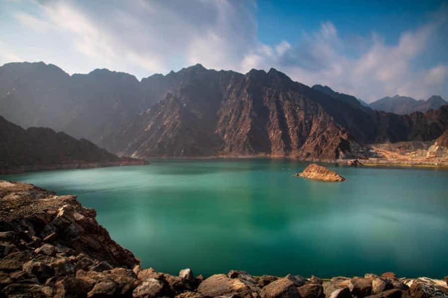 Discover Hatta Hidden Gem Private Tour with Kayaking & Honey - Hatta Hill Park and mountain views