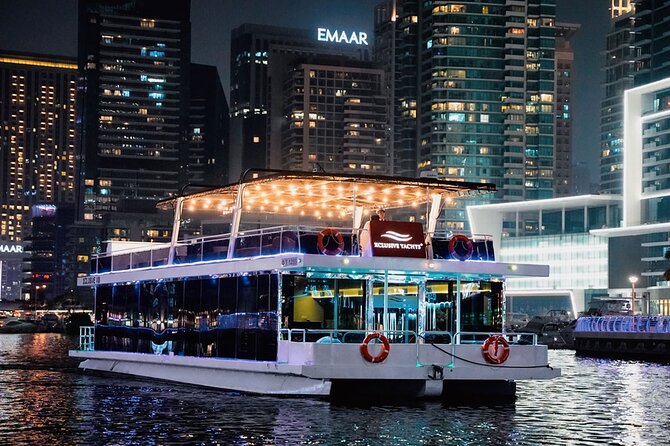 Dubai: 1-Hour Ain Boat Cruise - Boarding at Marina Mansion