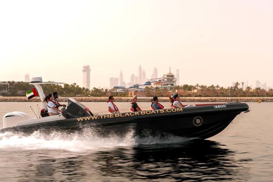 Dubai: 100-Min Speed Boat Tour, Atlantis & Burj Al Arab View - The Burj Al Arab photo stop