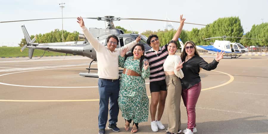 Dubai: 17-Minute Helicopter Tour over Palm Jumeirah - Weather, delays, and getting to the helipad