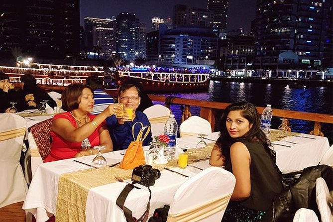 Dubai: 2-Hour Evening Dhow Cruise and Dinner - Choosing between Creek, Canal, and Marina