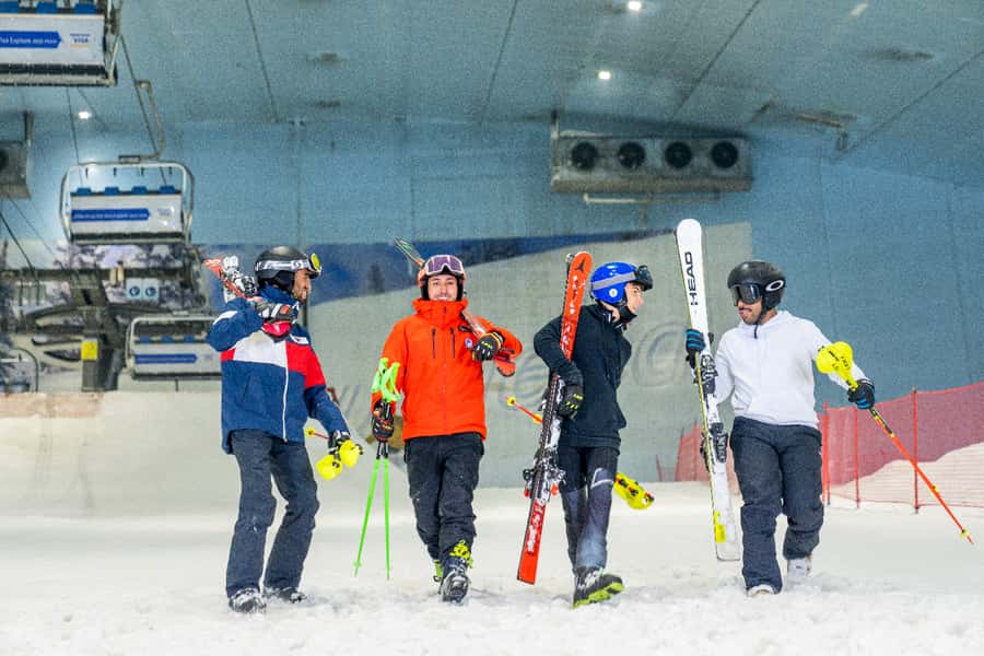Dubai: 2-Hour or Full-Day Slope Session at Ski Dubai - The five runs and the lift system
