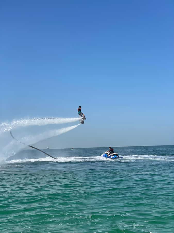 Dubai: 30-minute Flyboard with Instructor and Free Ice Cream - Taking off from Umm Suqeim Fishing Harbour