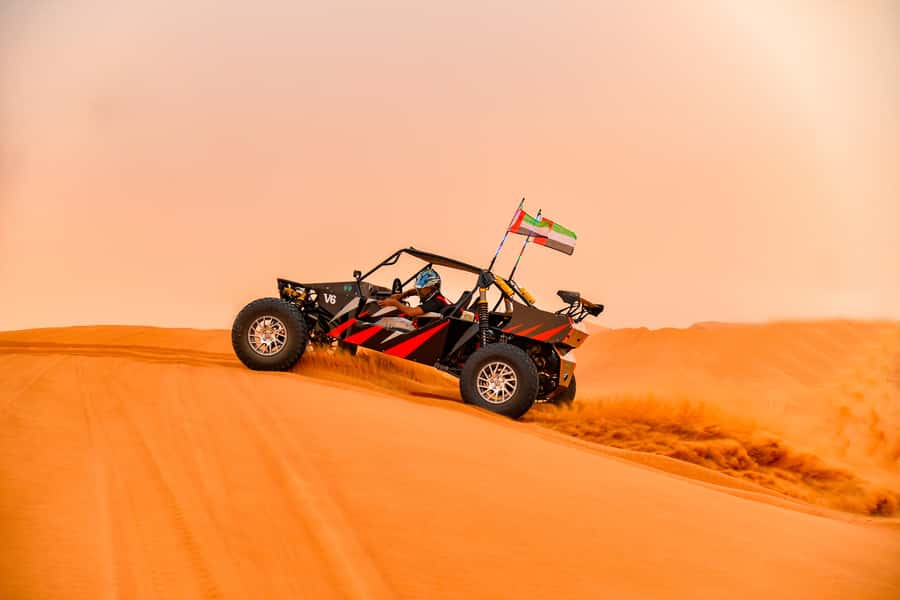 Dubai: 3000cc V6 Dune Buggy & Sandboarding -Private Tour - Timing choices from morning to evening