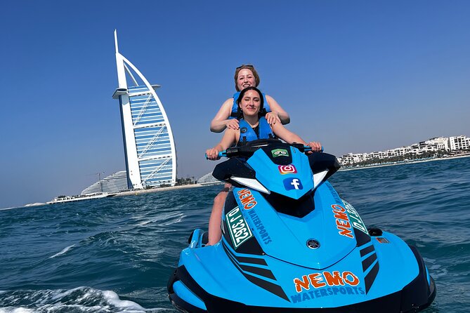 Dubai: 30min Jet Ski: Burj Al Arab w Pics, Videos, free Ice Cream - Who will enjoy this jet ski tour most