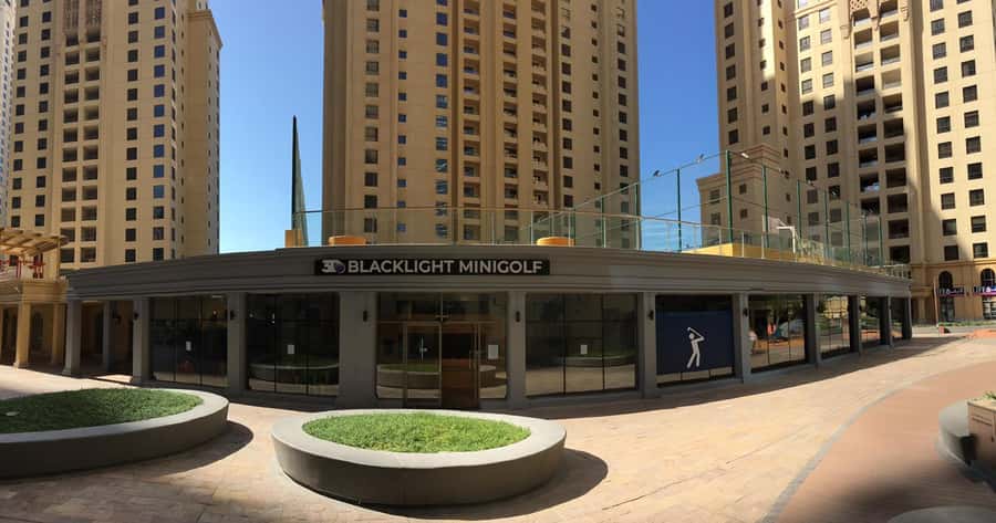 Dubai: 3D Glow-in-the-Dark Blacklight Mini Golf Experience - A cool indoor break at JBR