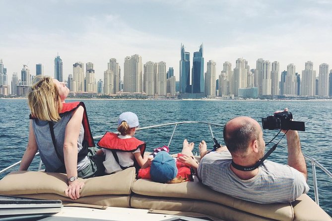 Dubai 3h Sea escape: Swim! Tan! Sightsee! - Seeing Dubai from the open water