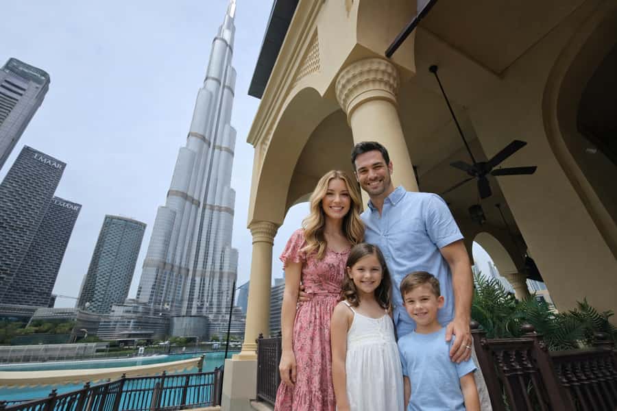 Dubai: 4-Hour Tour with Burj Khalifa Tickets - What the guide and vehicle add