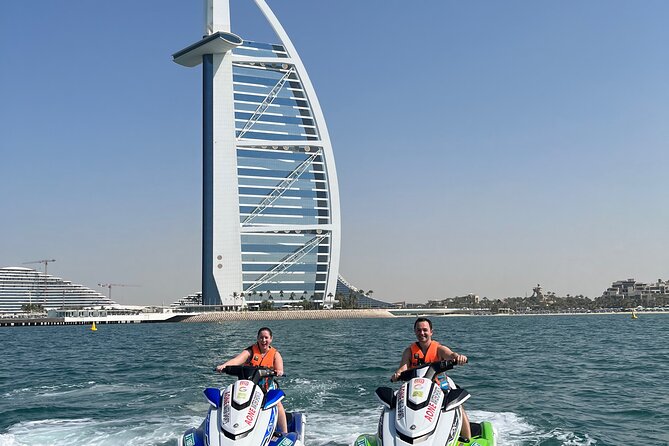 Dubai: 45 Min Jet Ski to Burj Khalifa & Burj Al Arab view - Burj Khalifa and the city from open water