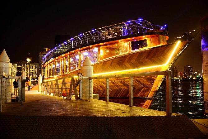 Dubai 5 Star Marina Dhow Cruise Dinner with Transfers - The real attraction: Dubai Marina from the water