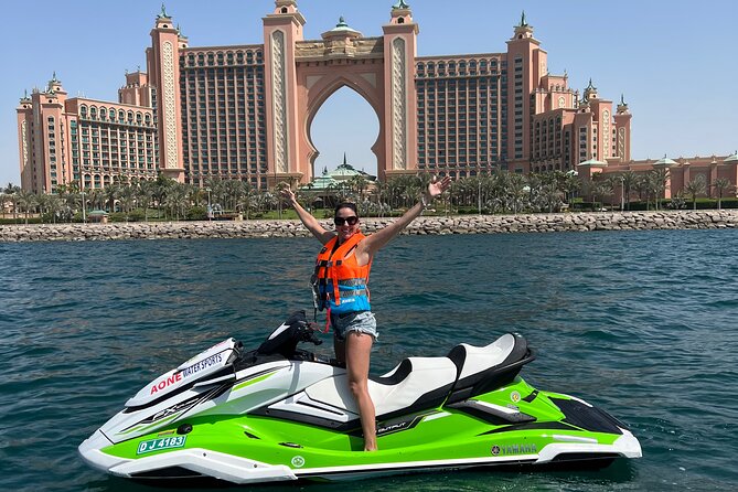 Dubai: 60Min Jet Ski To Burj Al Arab, Atlantis The Palm - Photos and videos without protecting your phone