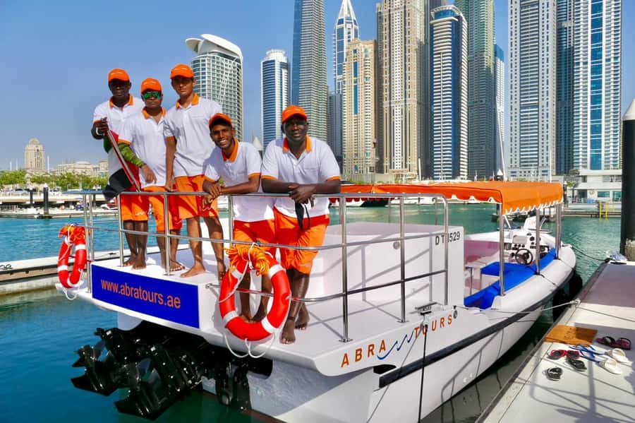 Dubai: Abra Boat Tour in Atlantis, Palm, Ain Dubai & Marina - Weather, motion, and who should skip it