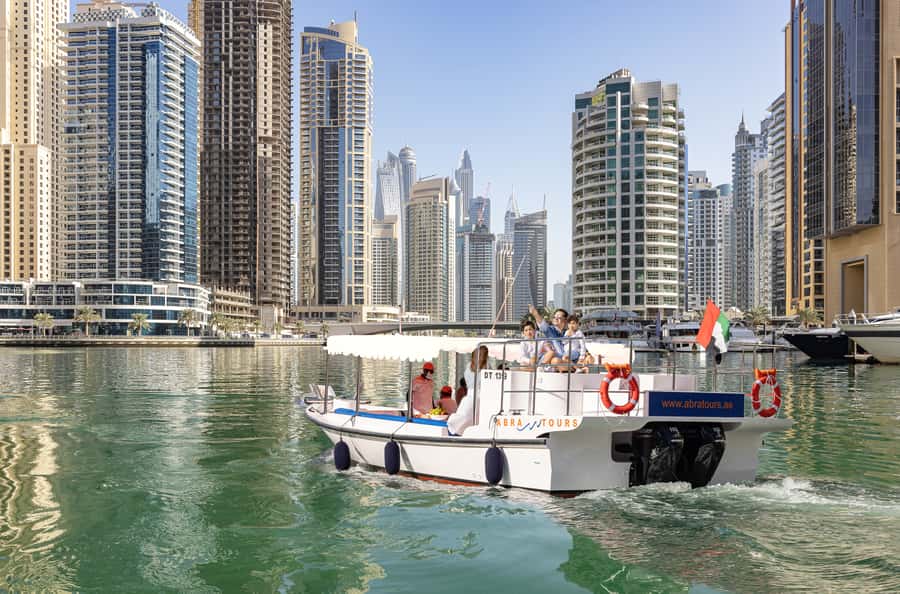 Dubai: Abra Boat Tour in Dubai Marina, Ain Dubai, JBR - Key points to know before booking