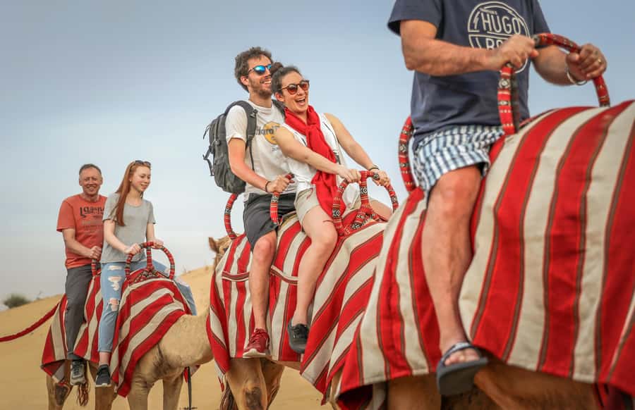 Dubai: Adventure Quad Bike Safari, Camel Ride & Refreshment - What the guides add to the day
