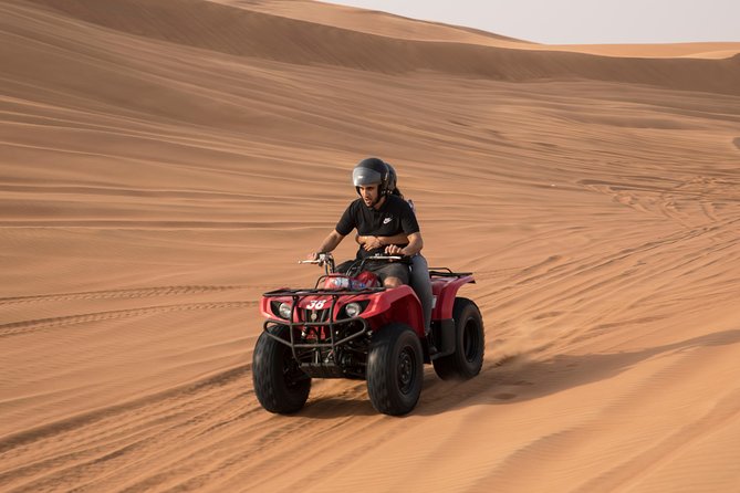Dubai: Adventure Quad Bike Safari, Camel Ride & Refreshments - Tea, dates, and a welcome break from the heat