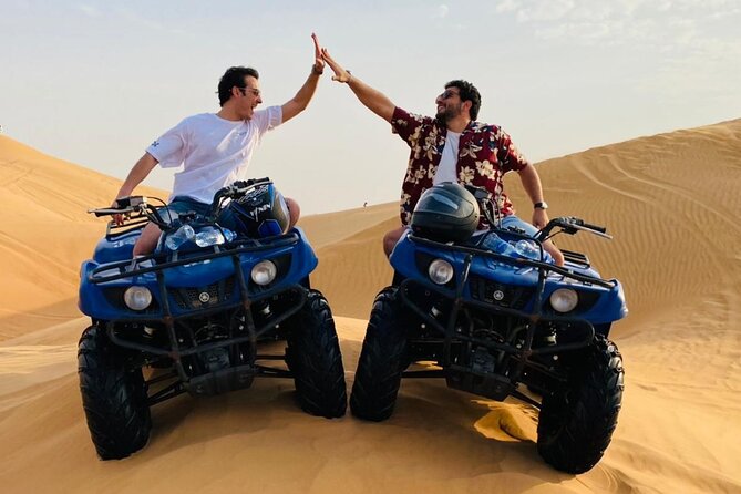 Dubai: Adventure Quad Bike Safari, Camel Ride & Refreshments - What the guides add to the experience