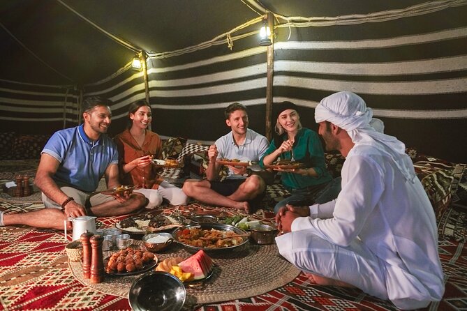 Dubai: Al Marmoom Oasis with Private Bedouin Tent & Dinner - Choosing a cabana or Arabic tent
