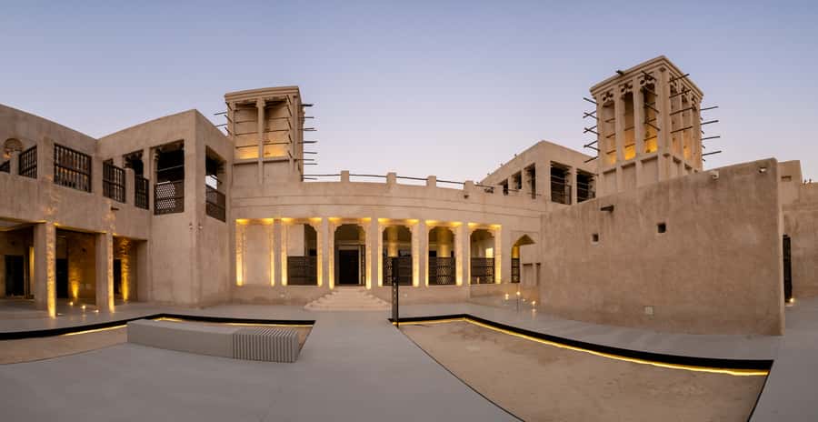 Dubai: Al Shindagha Museum Entry Ticket - Modern technology inside historic surroundings