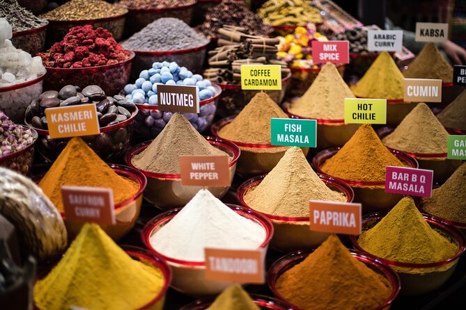 Dubai Aladdin Tour: Souks, Creek, Old Dubai and Tastings - The Old Souk is where the practical advice begins