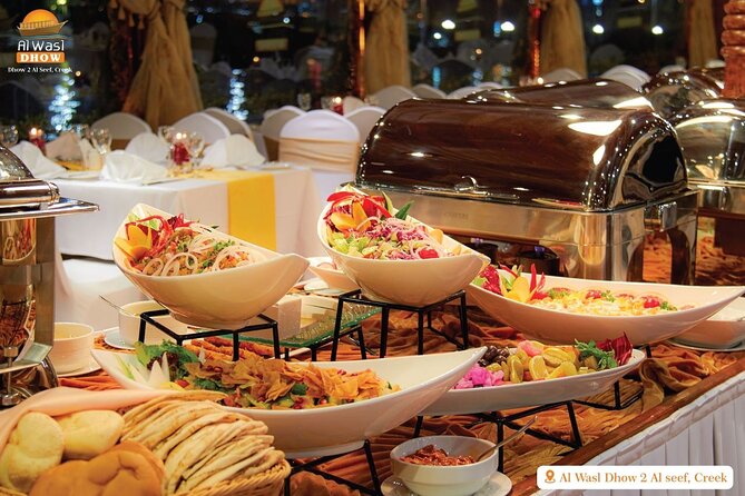 Dubai Best Dhow Cruise Dinner Buffet (Multi Cusine) - Starting near Souk Al Seef