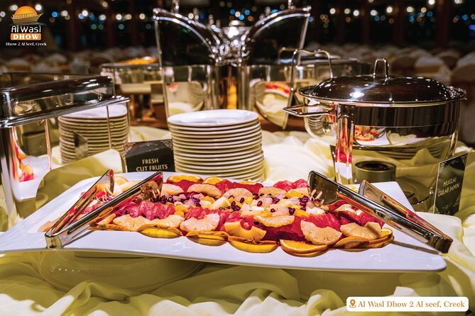 Dubai Best Dhow Cruise Dinner Buffet (Multi Cusine) - Sailing past Dubai Creek landmarks