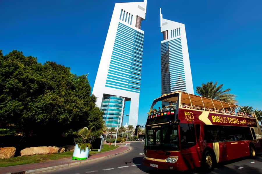 Dubai: Big Bus Hop-On Hop-Off Tour & Optional Dhow Cruise - Audio, comfort, and staff support